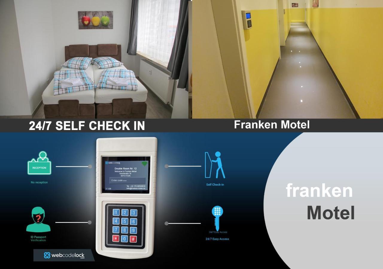 Franken Motel Fürth Esterno foto